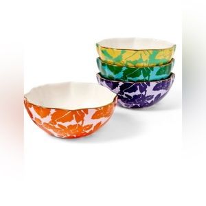 Floral Toile 4pc Dining Bowl Set - DVF for Target NWT